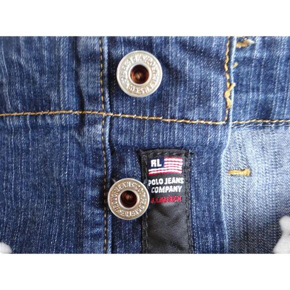 Polo Ralph Lauren Denim Mini Skirt - Stylish Casual Wear - Picture 4 of 7